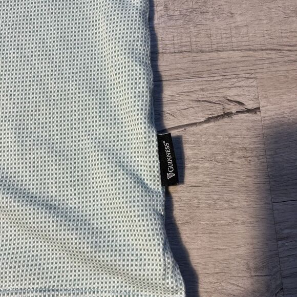 Guinness Polo Shirt Mens Large Green Short Sleeve Embroidered Harp Logo Golf - Picture 3 of 8